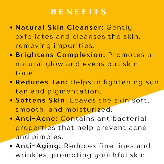 Natural Ubtan Powder – Traditional Herbal Blend for Radiant Skin