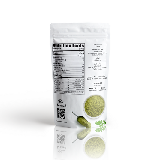 Organic Moringa Powder – Nutrient-Rich Superfood for Energy and Wellness