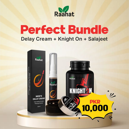 Knight On + Man's Delay Lotion + shilajit Special Bundle