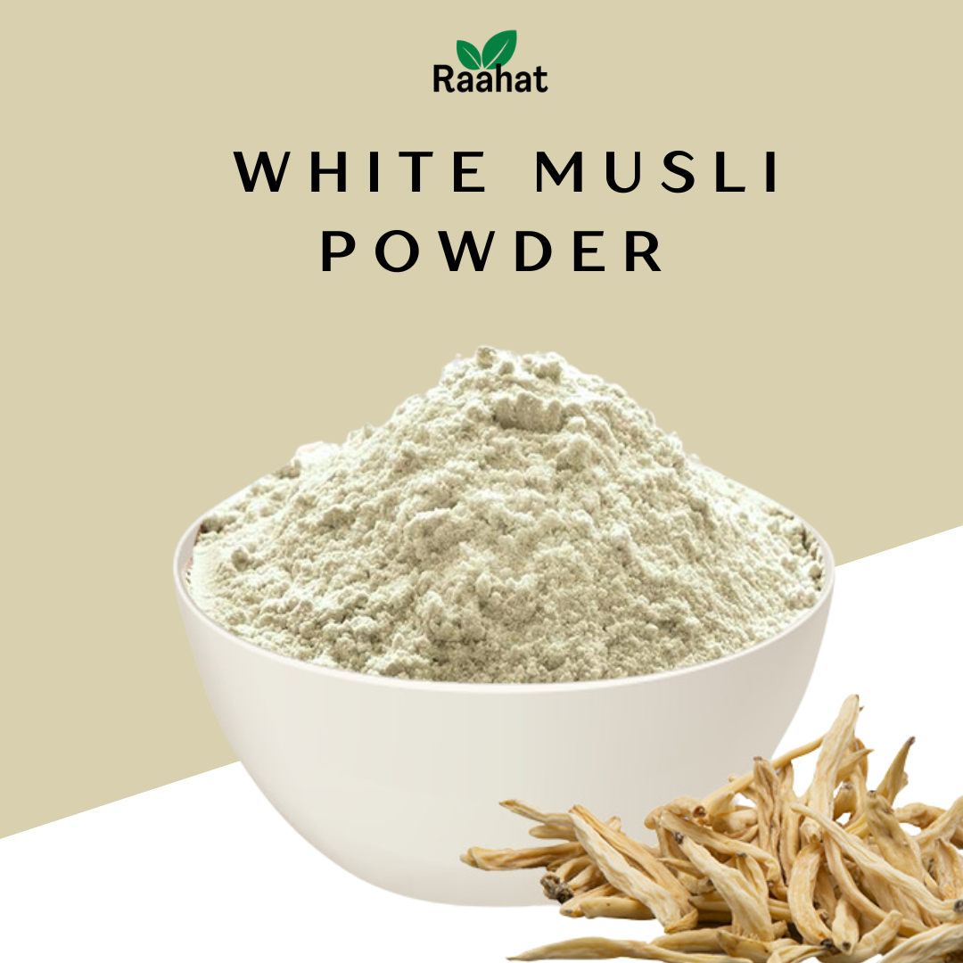 White Musli Powder – Natural Enhancer for Vitality and Energy