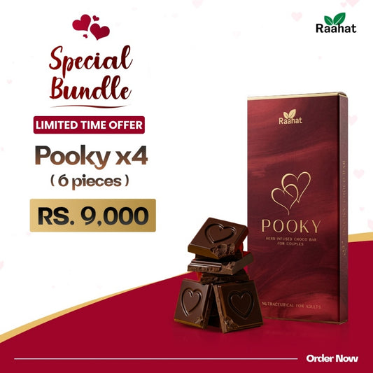 Pooky Chocolate 4x (6pcs)