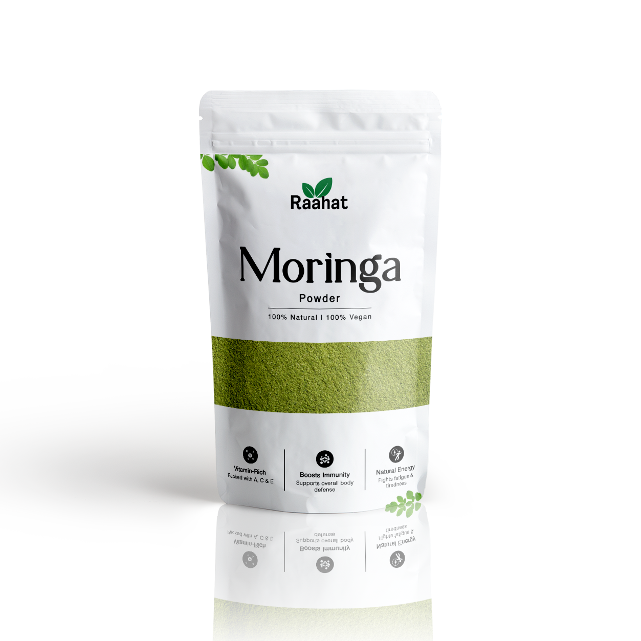 Organic Moringa Powder – Nutrient-Rich Superfood for Energy and Wellness