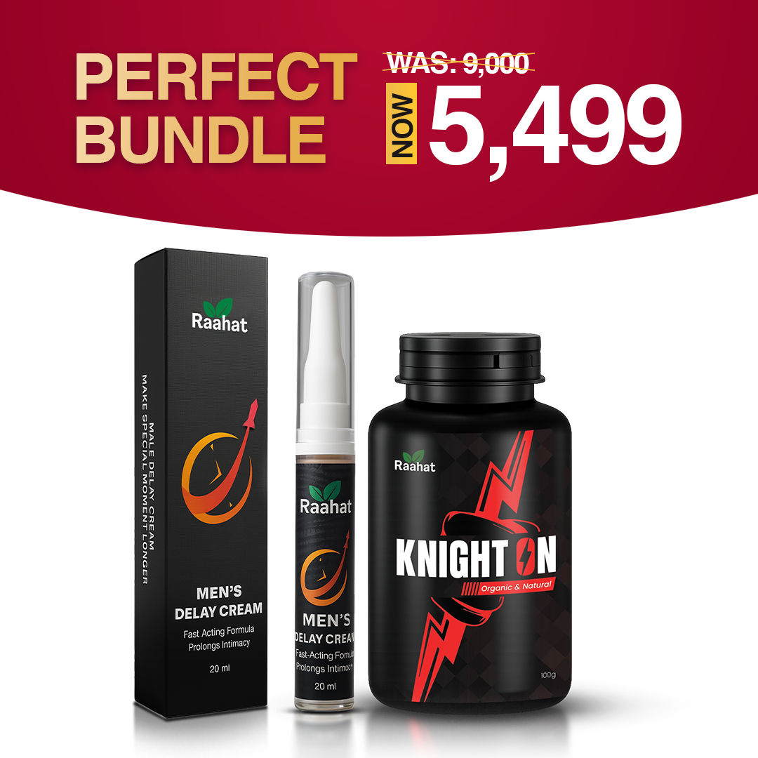 Knight On + Men's Delay Cream Bundle