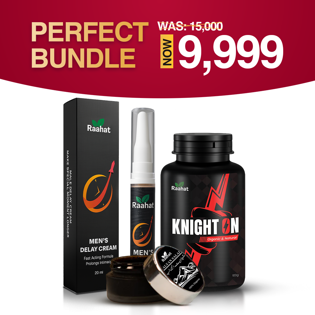 Knight On + Man's Delay Lotion + shilajit Special Bundle